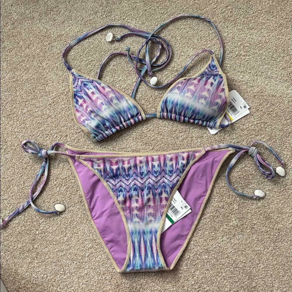 NWT BECCA TULUM BIKINI SET